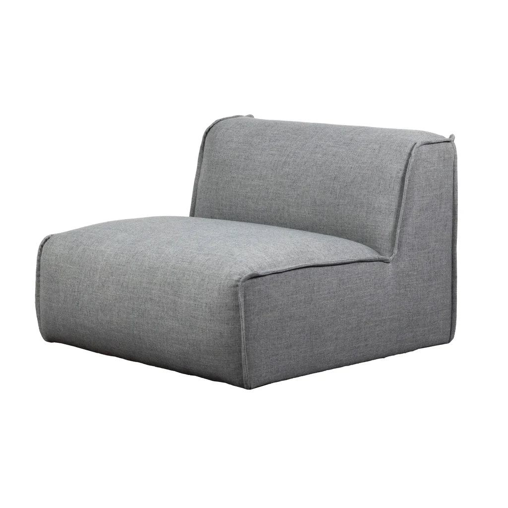 Nexus Armless Sofa - Caledon Cinder