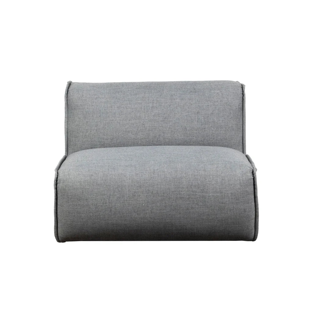 Nexus Armless Sofa - Caledon Cinder