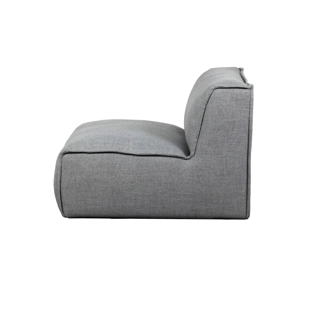 Nexus Armless Sofa - Caledon Cinder