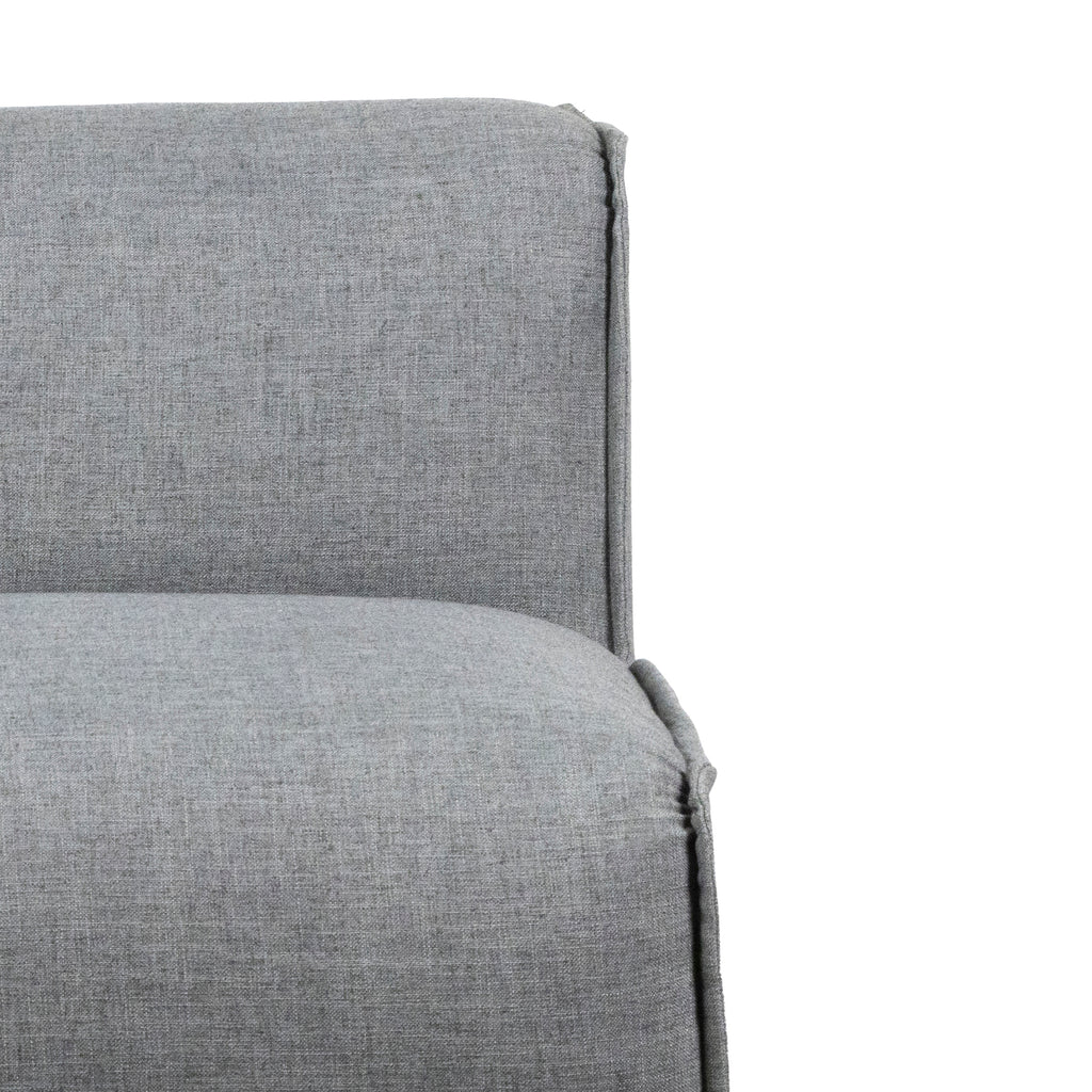 Nexus Armless Sofa - Caledon Cinder