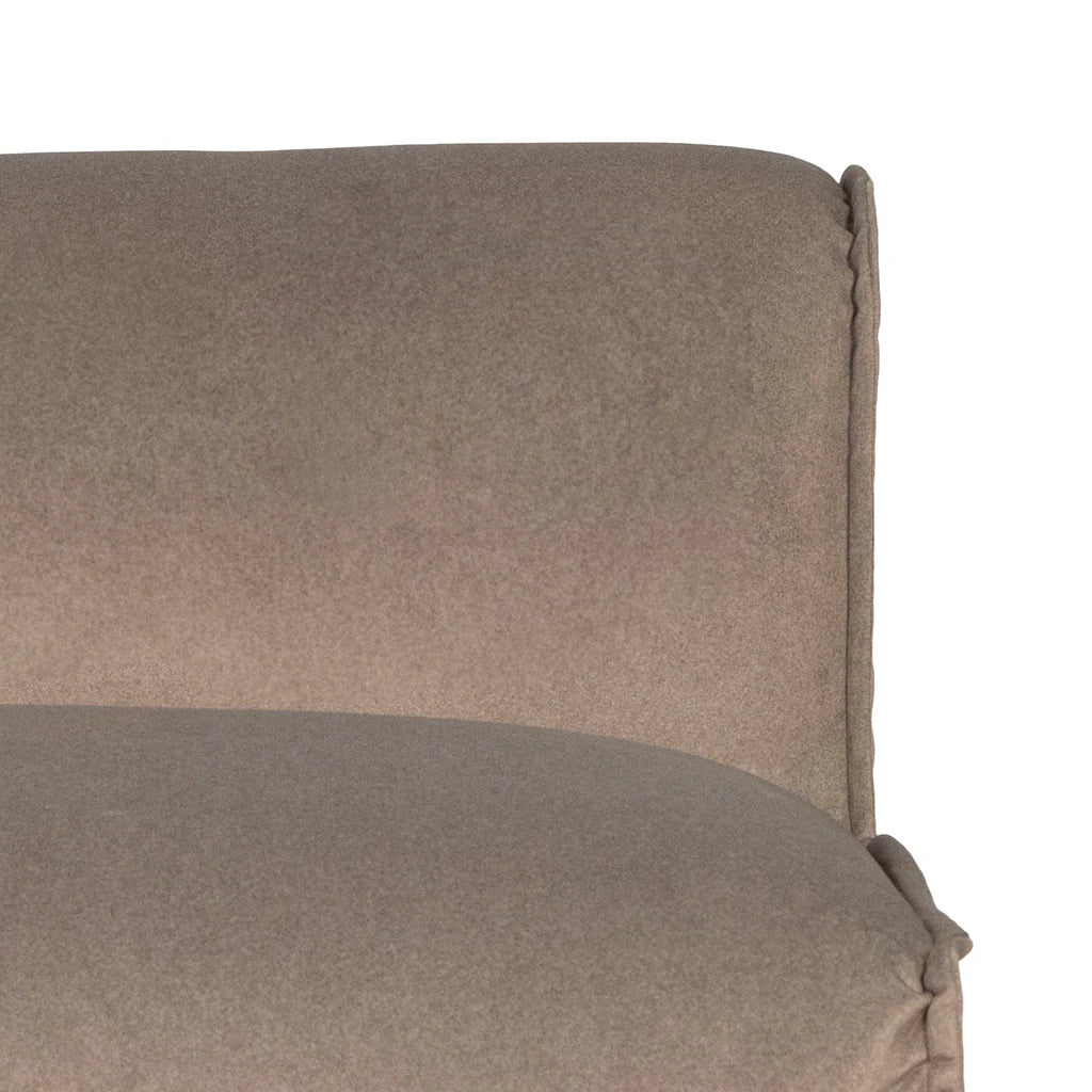 Nexus Armless Sofa - Merino Mocha