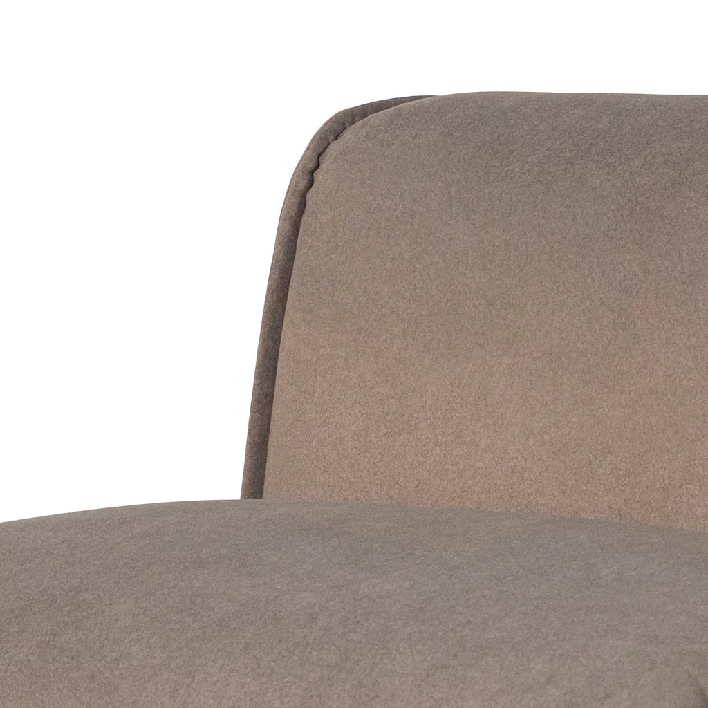 Nexus Armless Sofa - Merino Mocha
