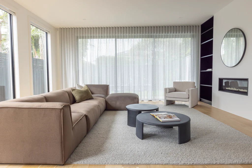 Nexus Armless Sofa - Merino Mocha