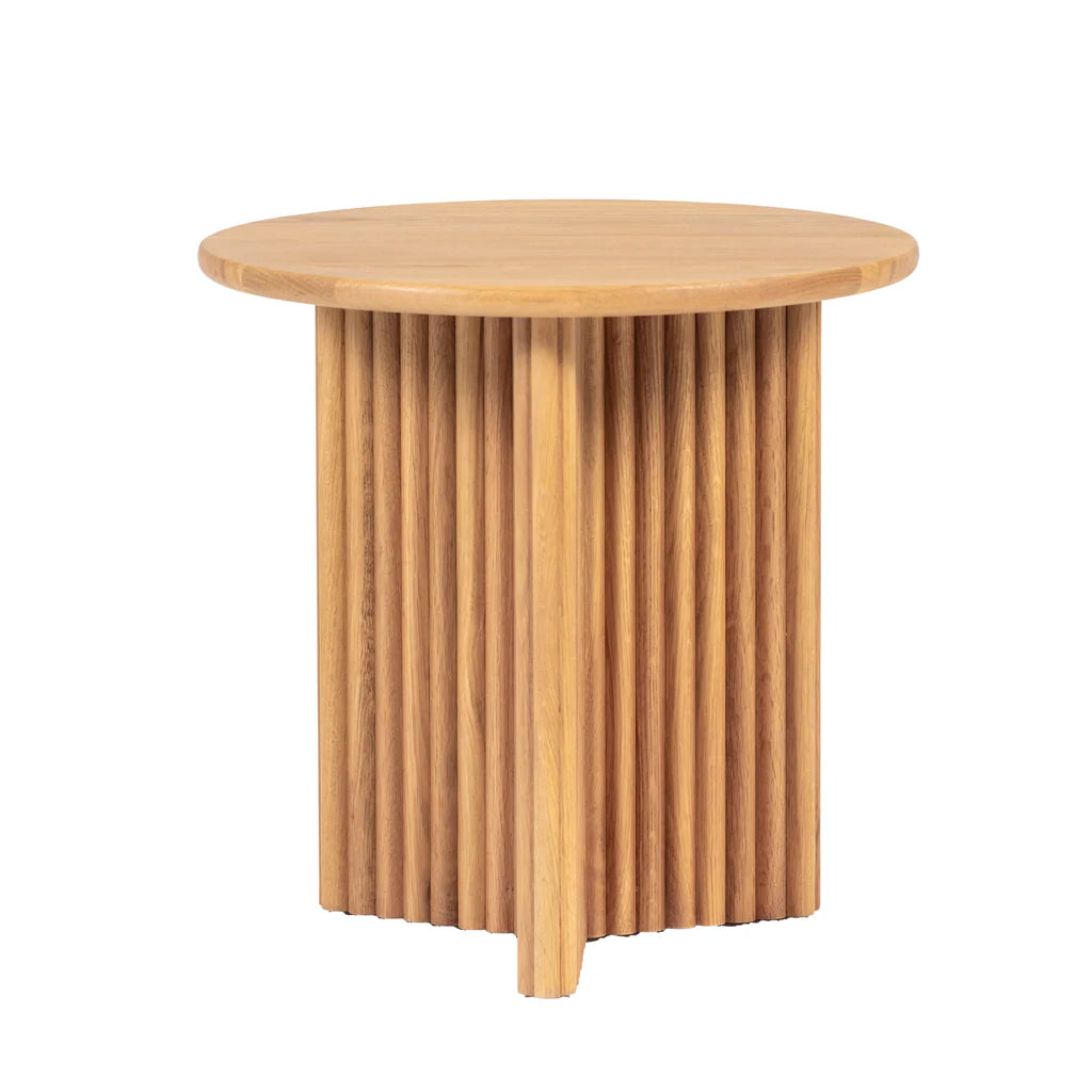 Odeon Side Table - White Oak