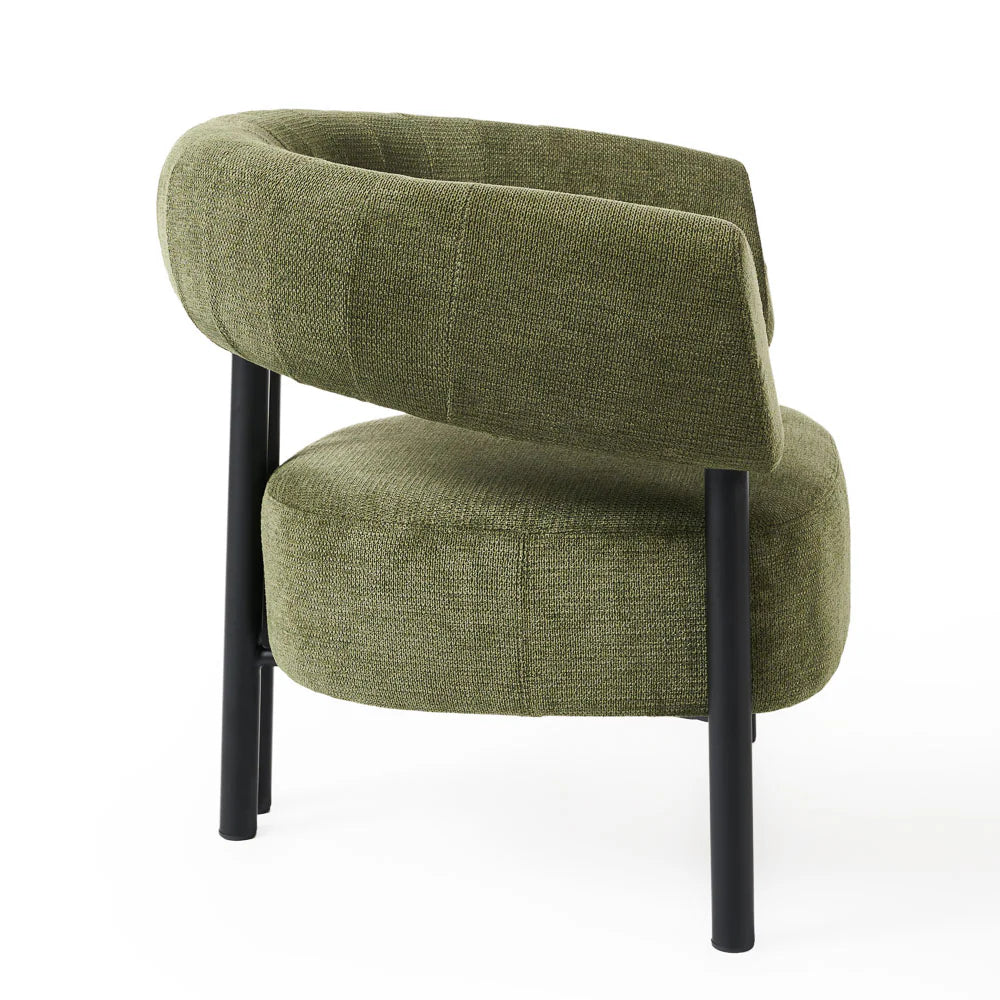 Harris Occasional Chair - Black/Moss