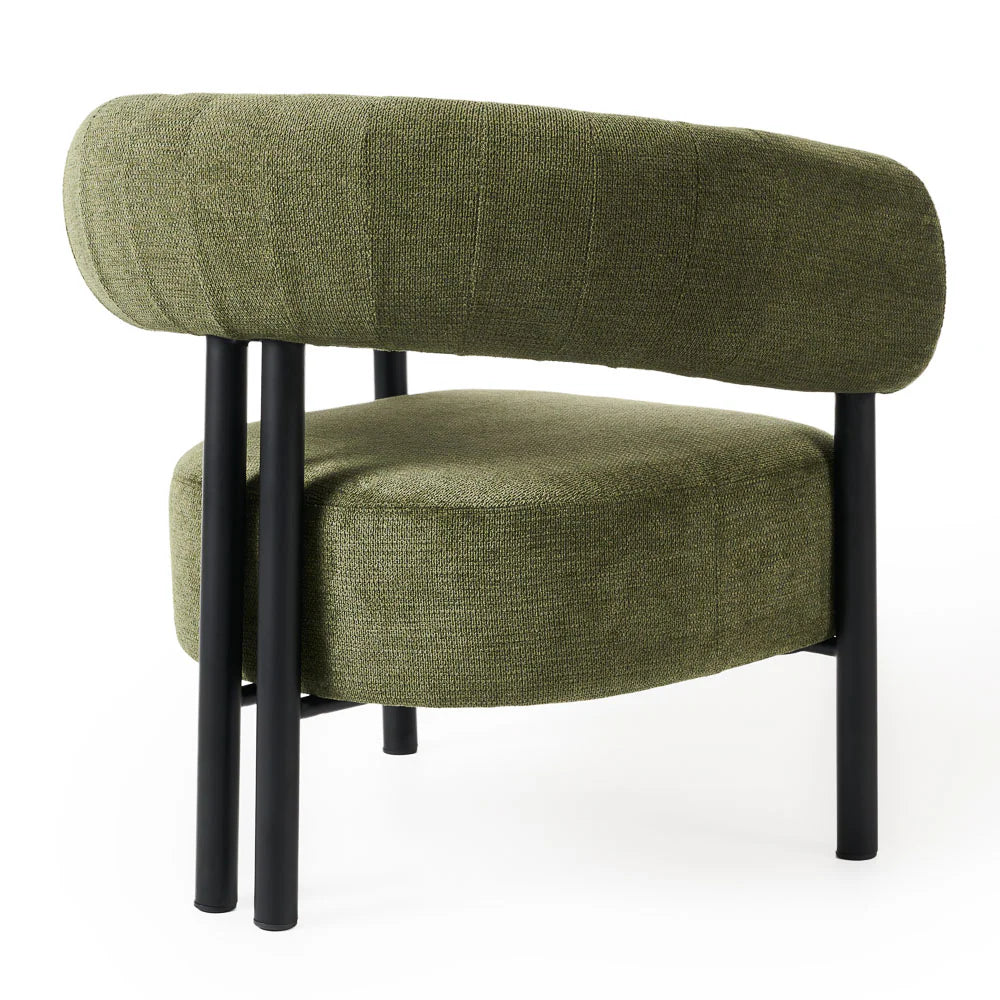 Harris Occasional Chair - Black/Moss