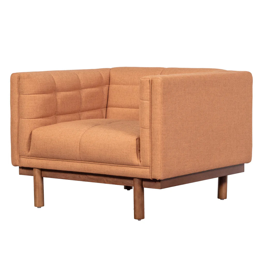 Mulholland Armchair - Caledon Sedona/Walnut