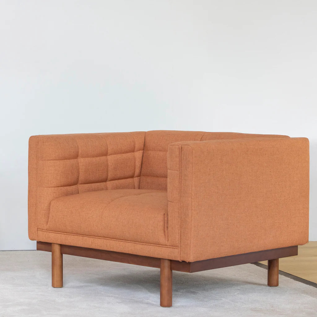 Mulholland Armchair - Caledon Sedona/Walnut