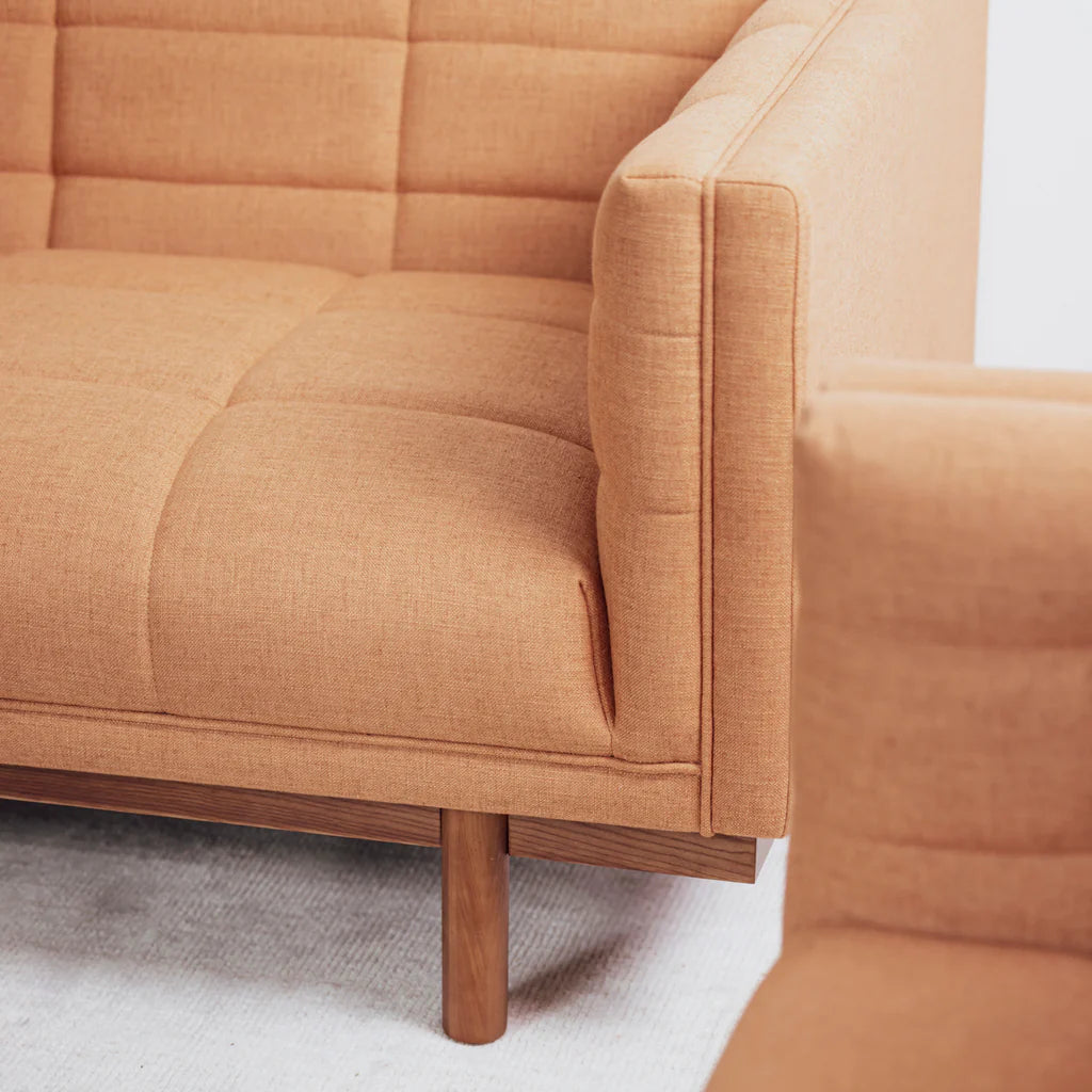 Mulholland Sofa - Caledon Sedona/Walnut