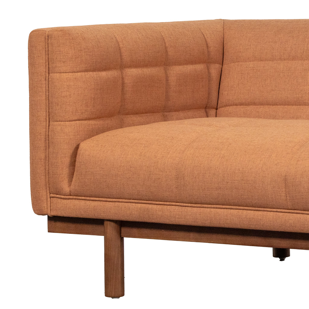 Mulholland Sofa - Caledon Sedona/Walnut