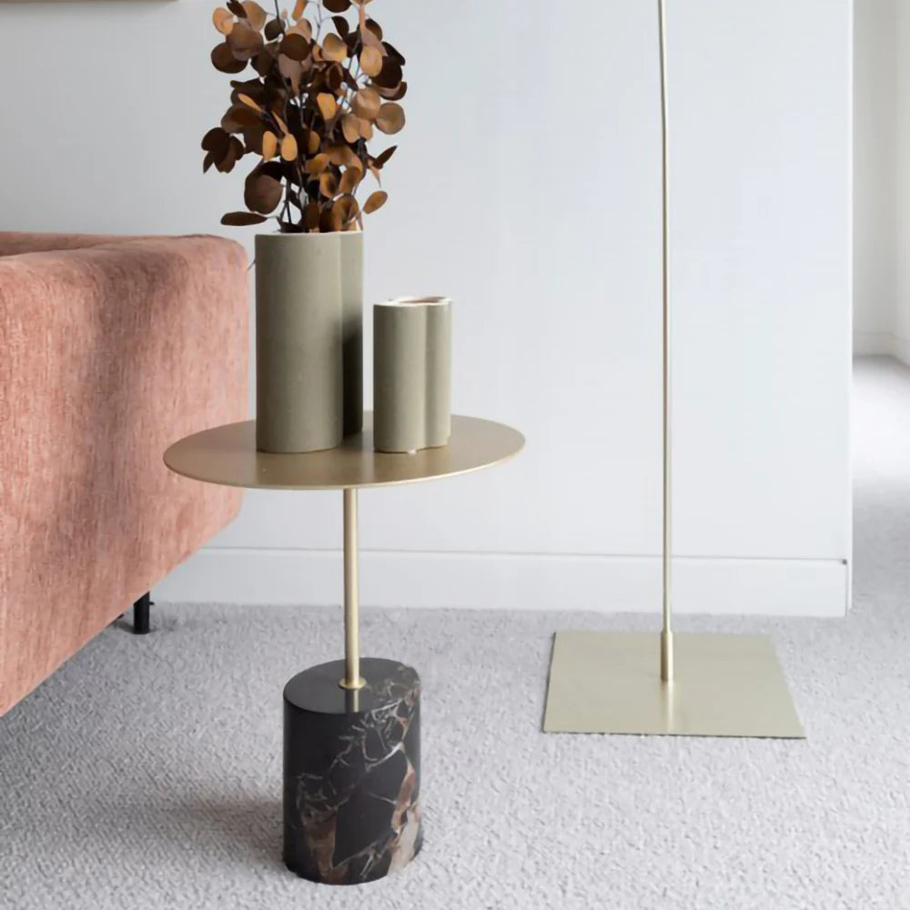Lilli Side Table - Black/Red