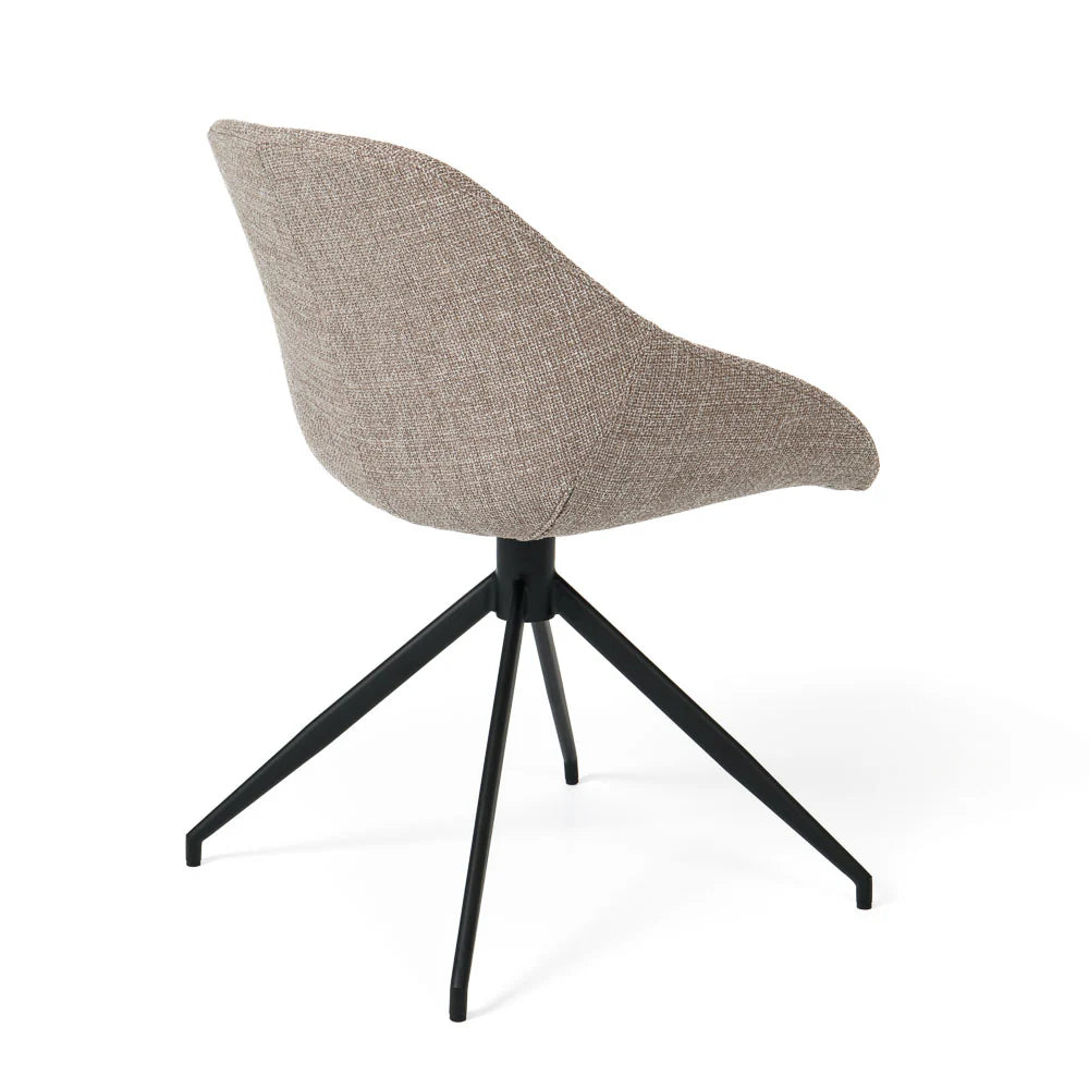 Lansel Swivel Dining Chair - Sand