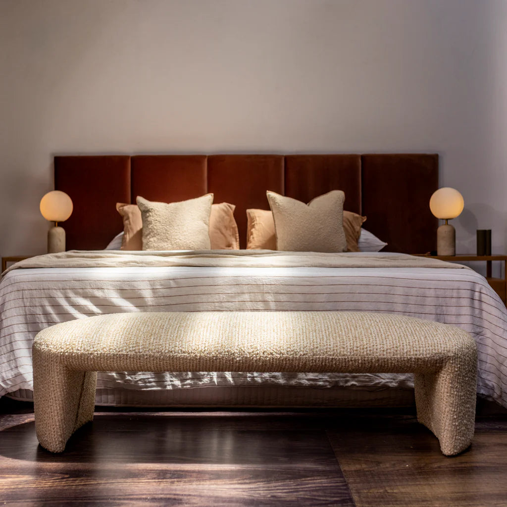 Lulu Ottoman Bench - Malt