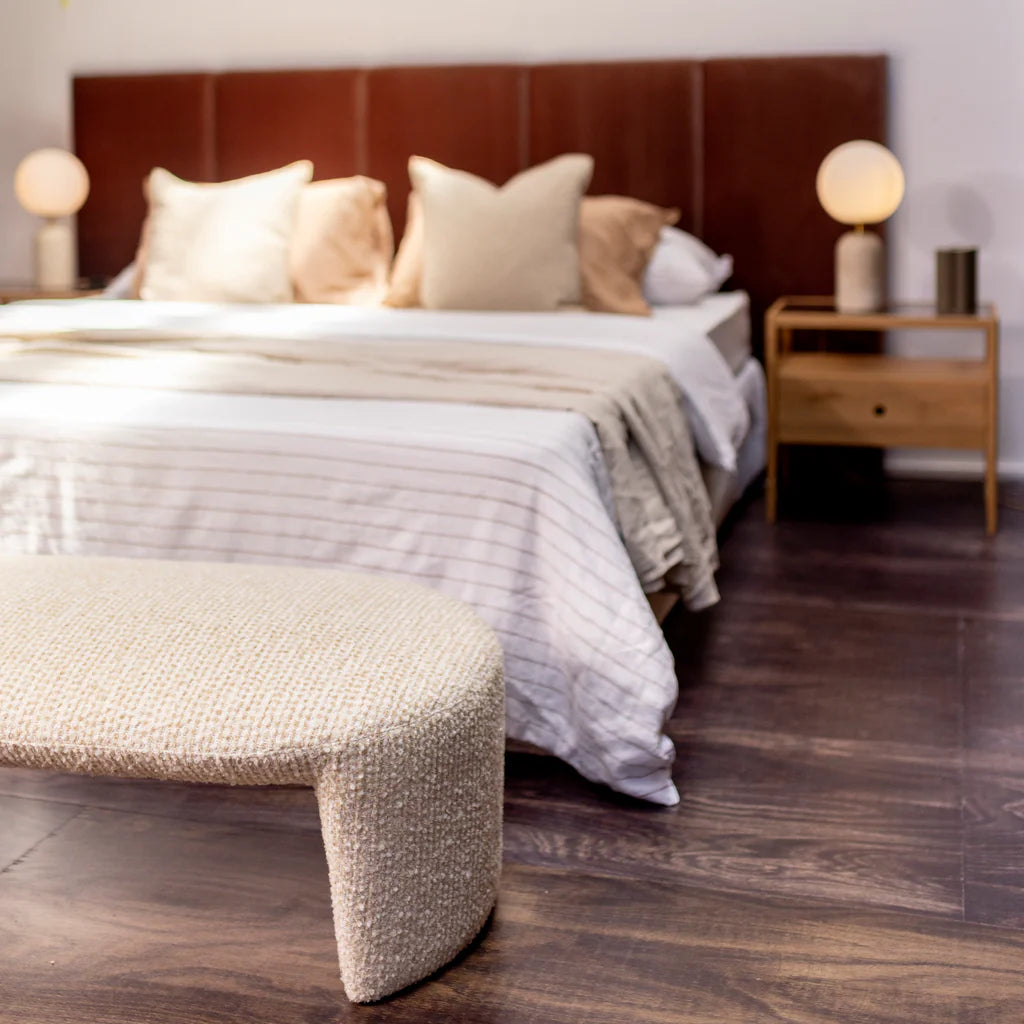 Lulu Ottoman Bench - Malt