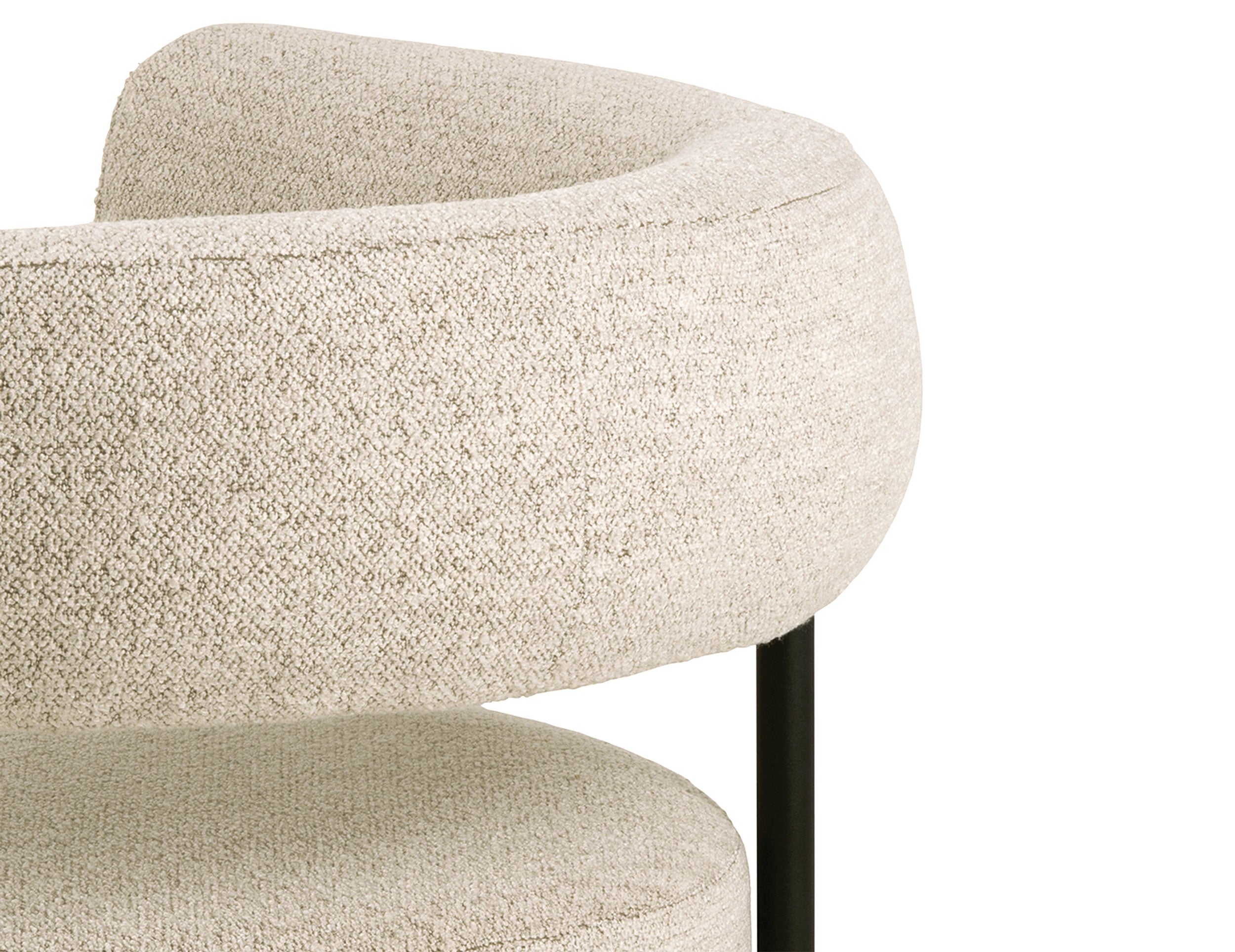 Marlowe Armchair - Ivory Cream