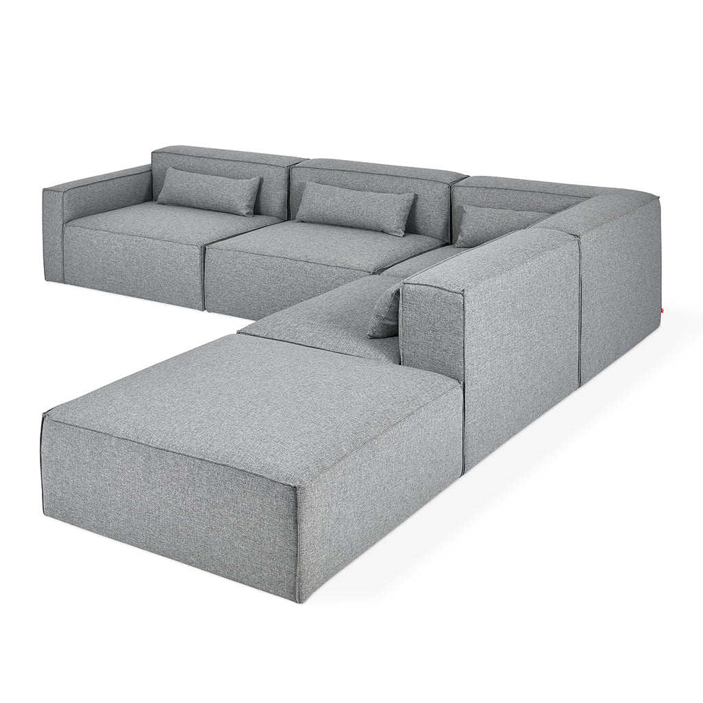Mix Modular Sofa - Armless (Parliament Stone).
