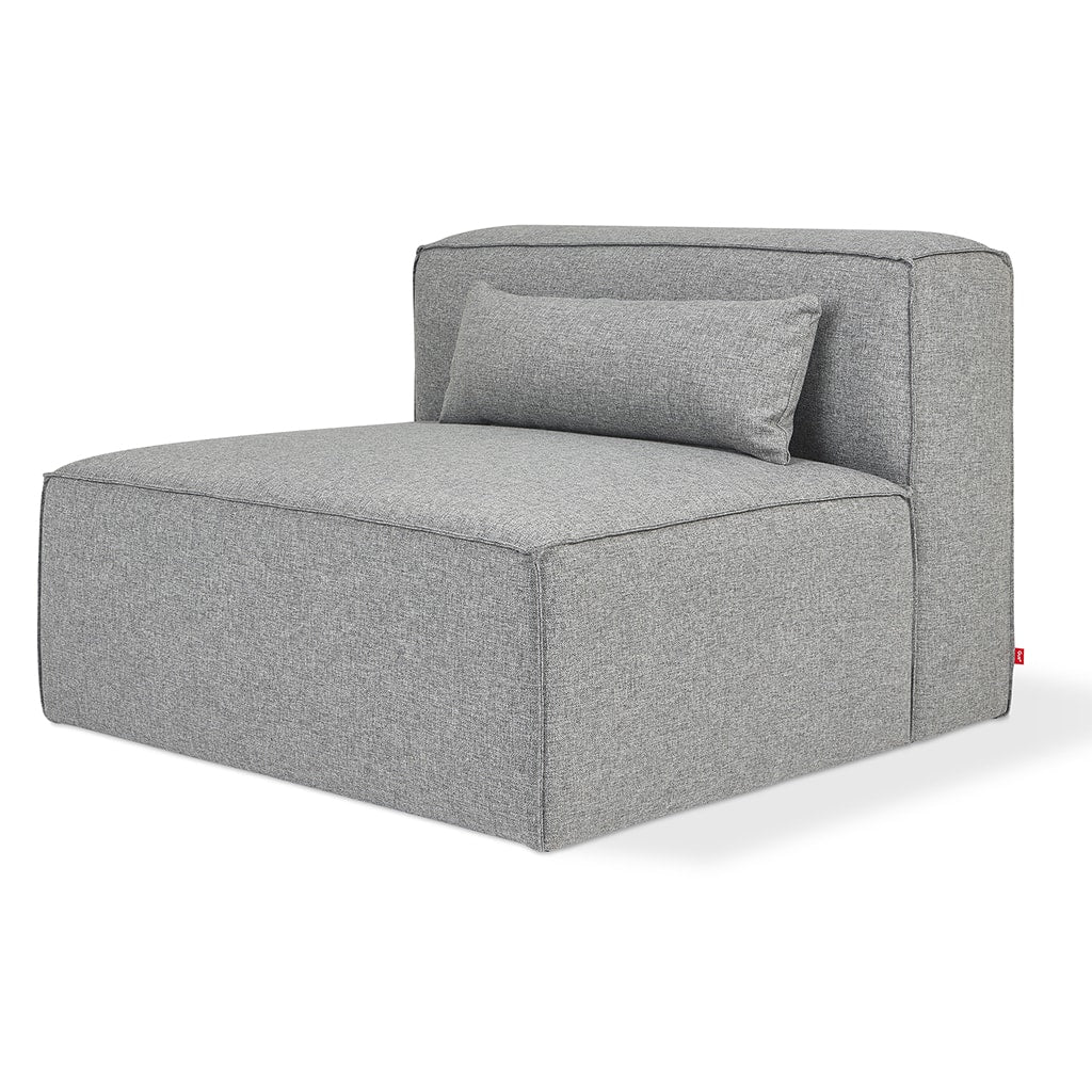 Mix Modular Sofa - Armless (Parliament Stone).