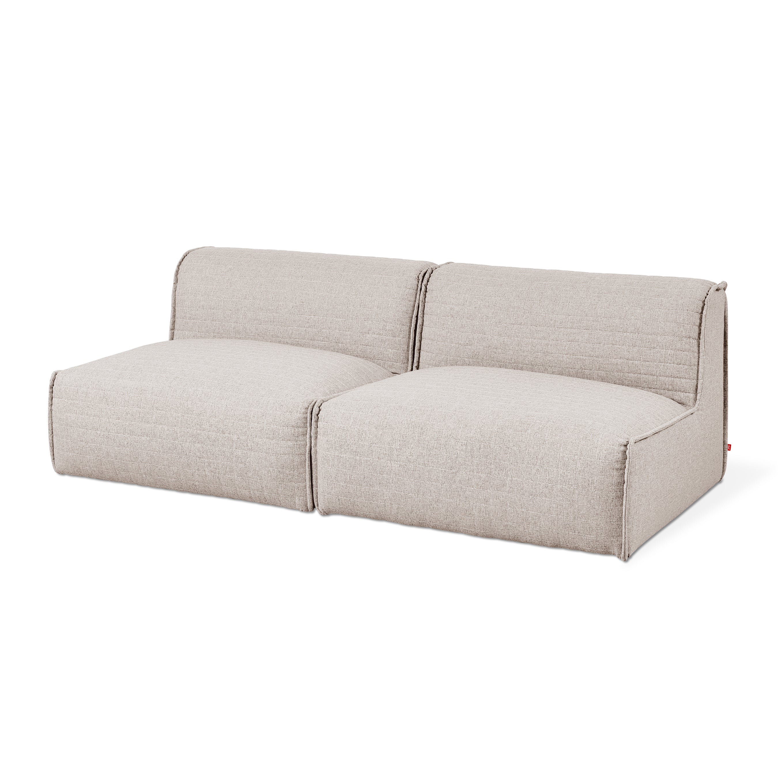 Nexus Armless Sofa - Parliament Coffee