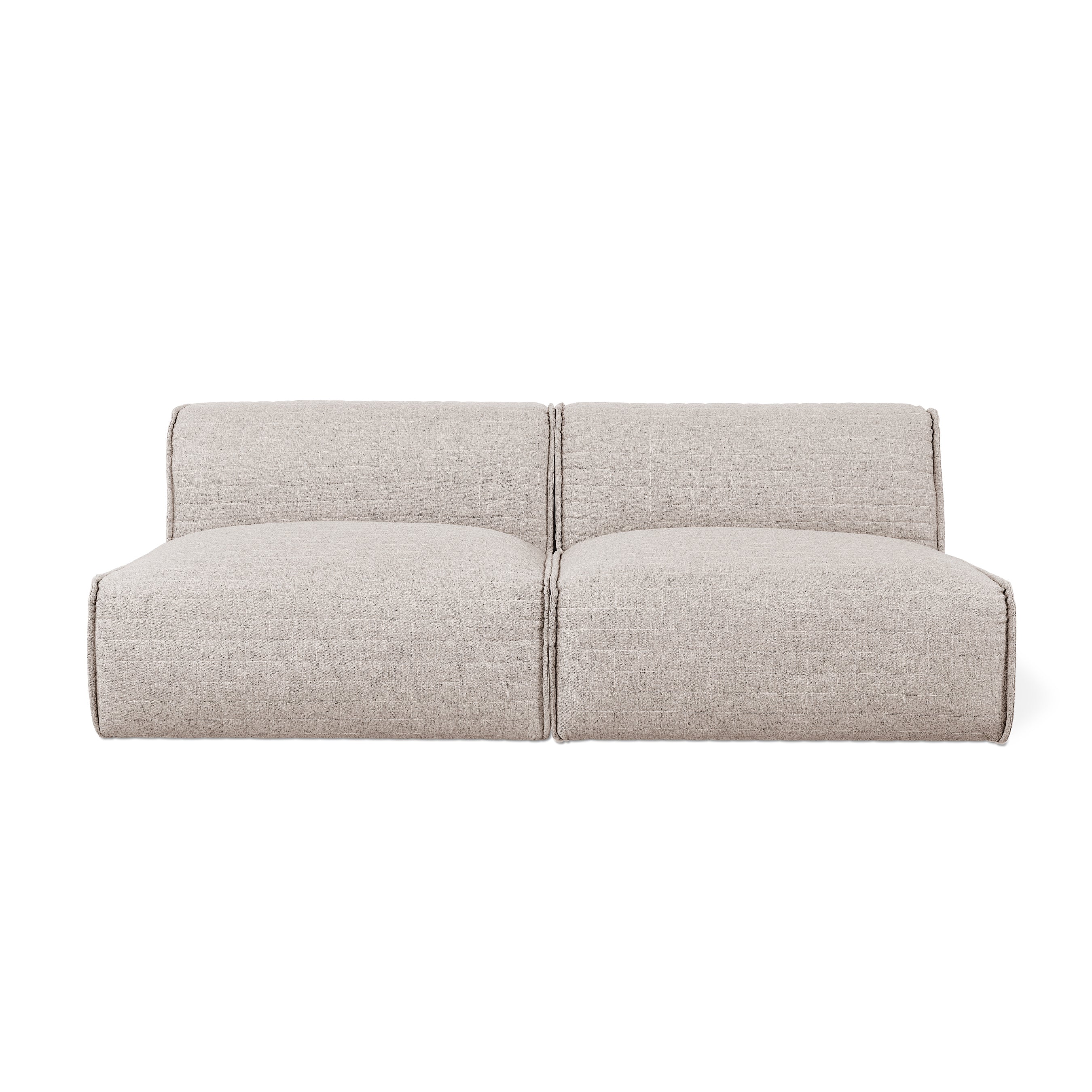 Nexus Armless Sofa - Parliament Coffee