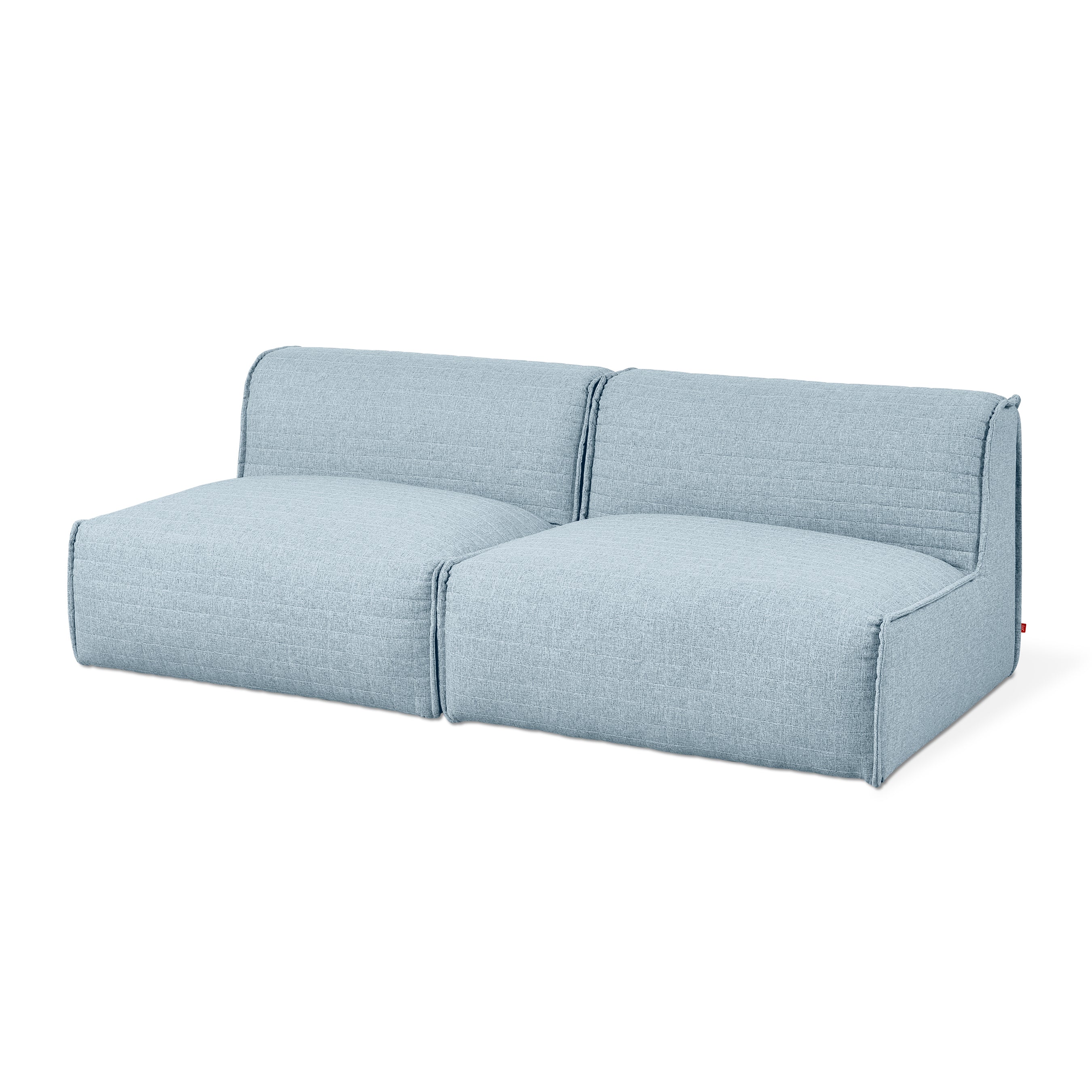 Nexus Armless Sofa - Parliament Lake