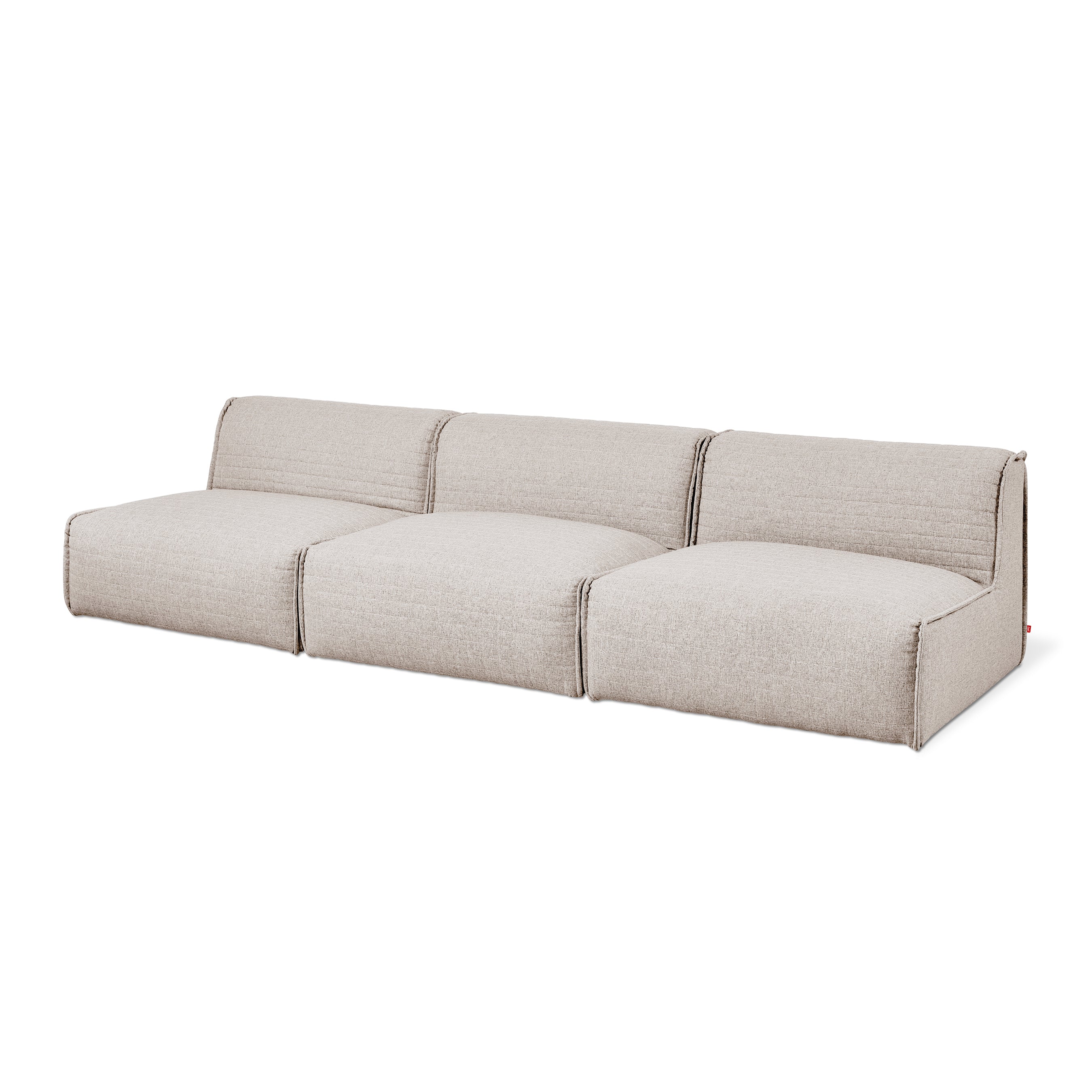 Nexus Armless Sofa - Parliament Coffee