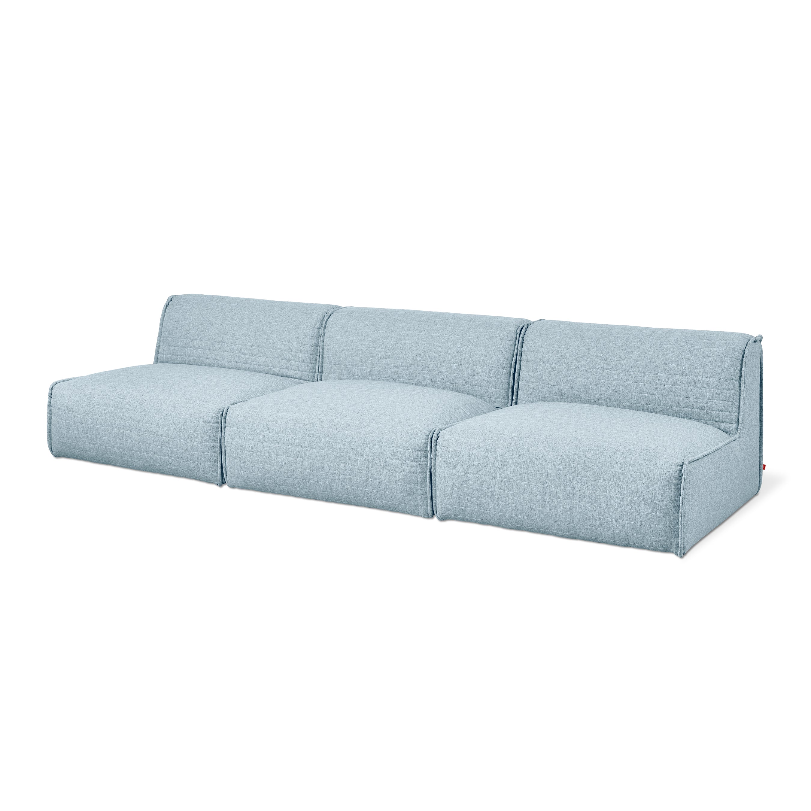 Nexus Armless Sofa - Parliament Lake