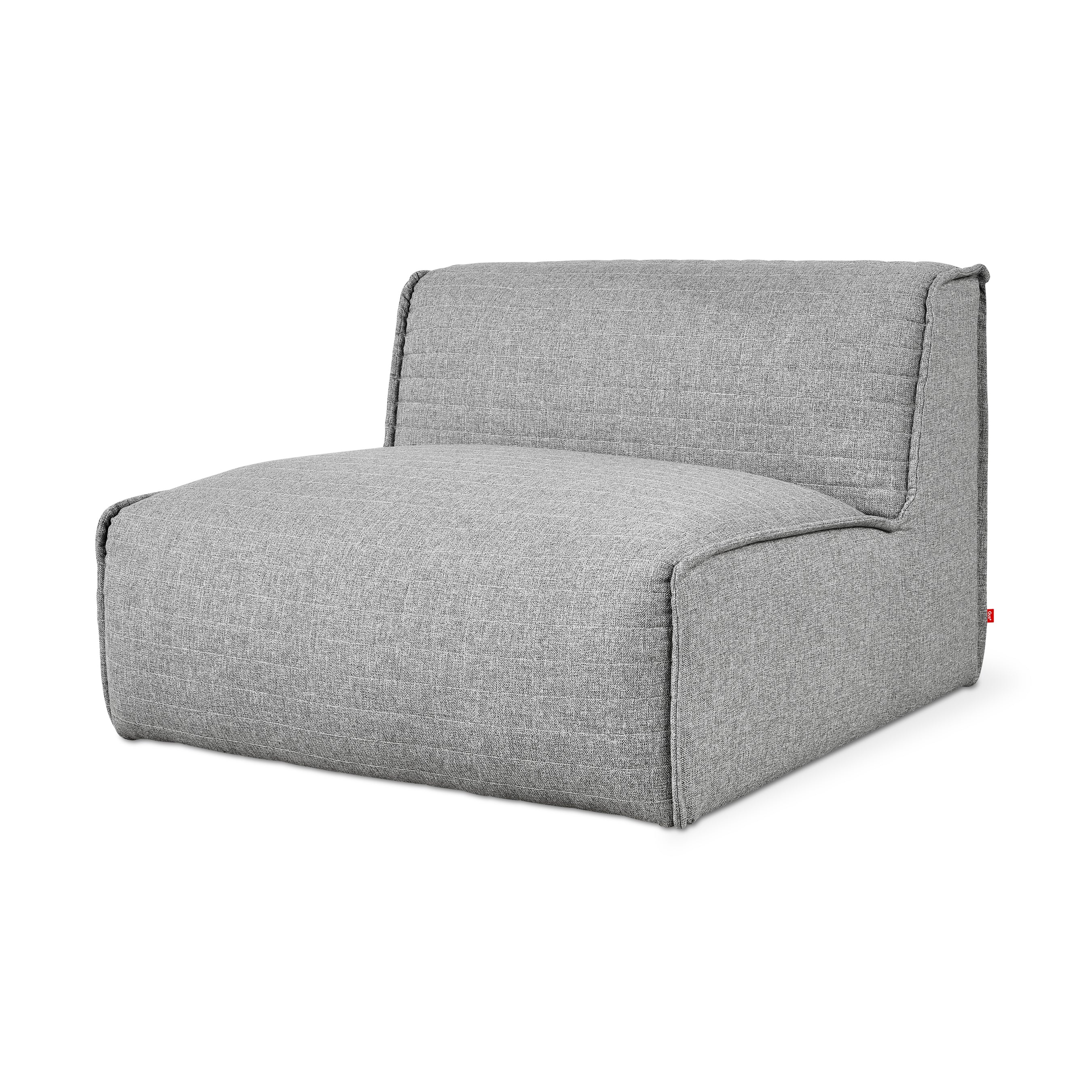 Nexus Armless Sofa - Parliament Stone