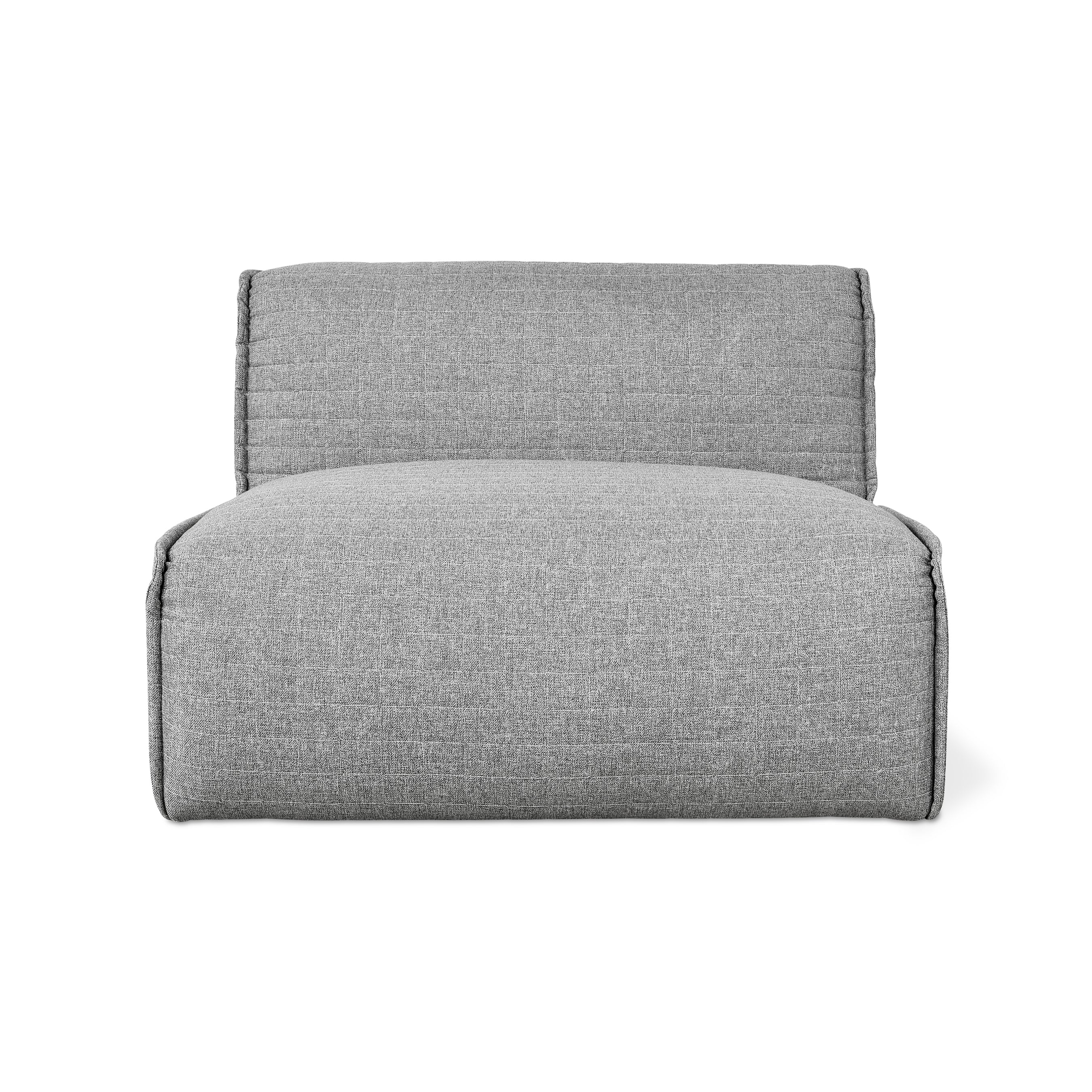 Nexus Armless Sofa - Parliament Stone