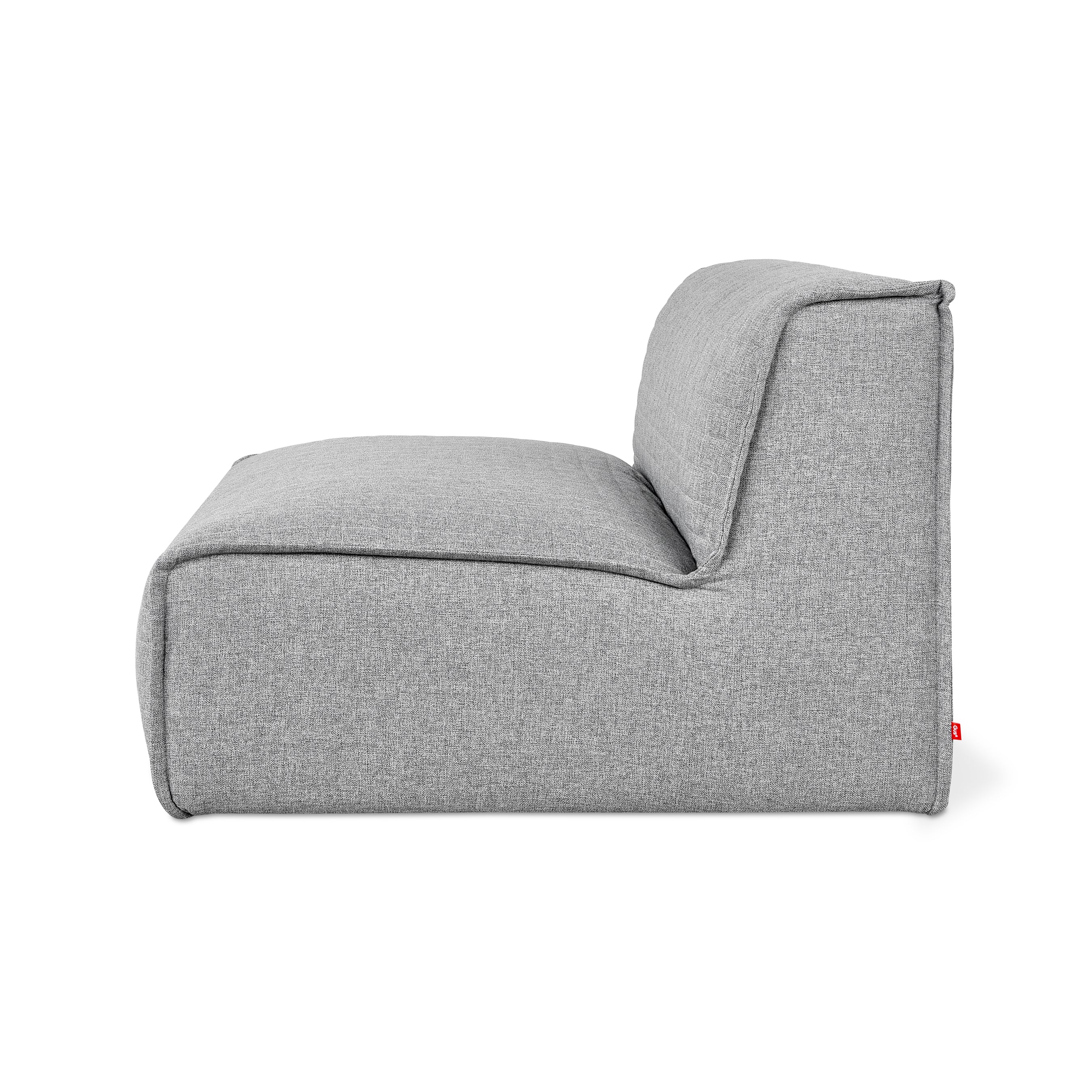 Nexus Armless Sofa - Parliament Stone