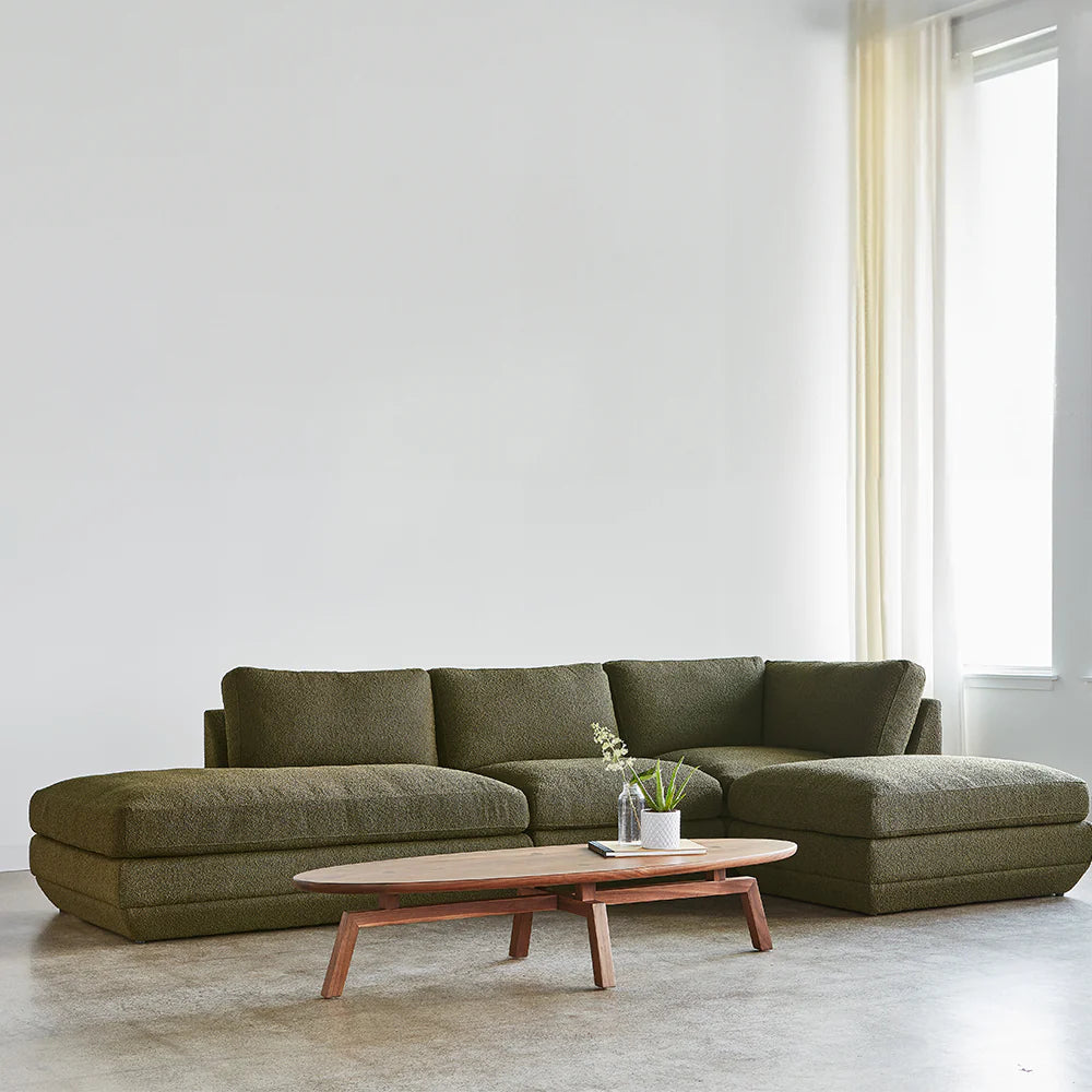 Podium Modualr Sofa - Lounge Left - Copenhagen Terra