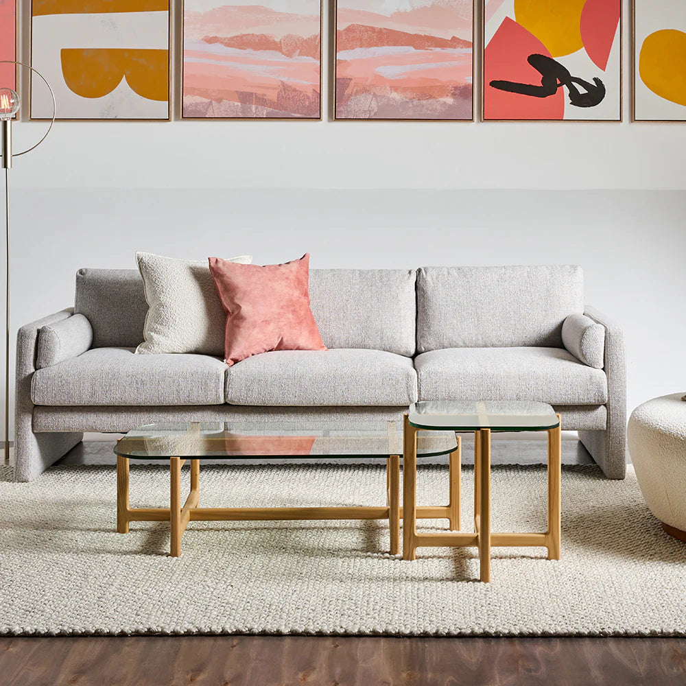 Quarry Rectangle Coffee Table - Ash Natural