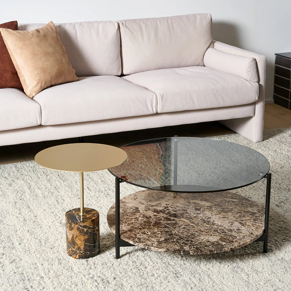 Lilli Side Table - Black/Red