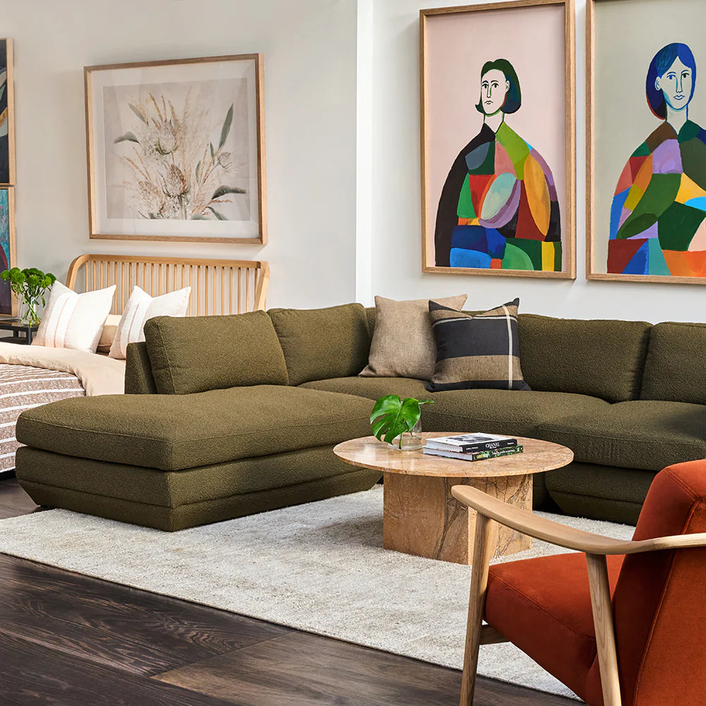 Podium Modualr Sofa - Armless - Copenhagen Terra