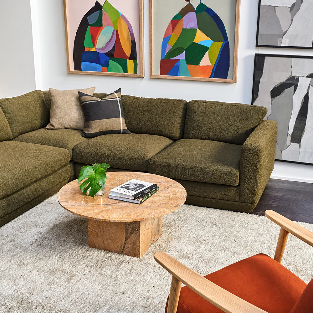 Podium Modualr Sofa - Armless - Copenhagen Terra