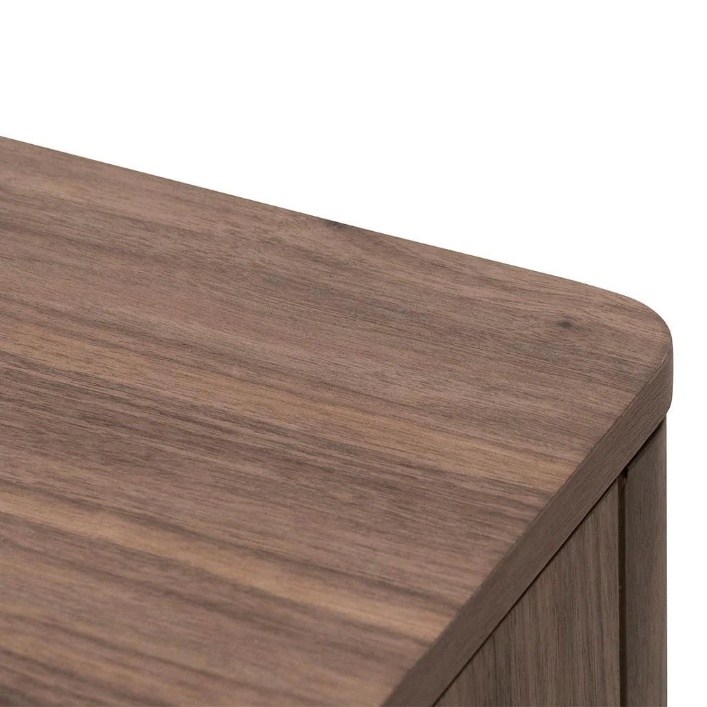 Allison Bedside Table - Walnut
