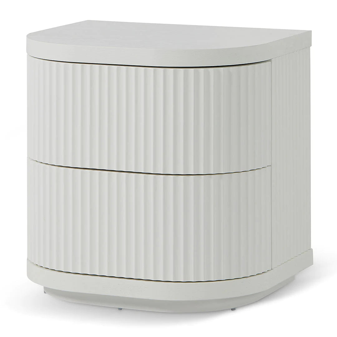 Elino Bedside Table - White