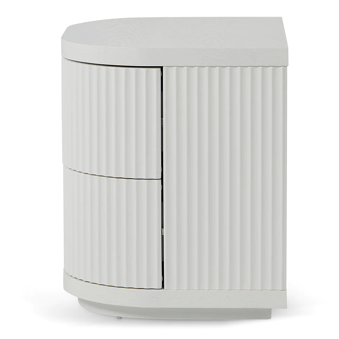 Elino Bedside Table - White