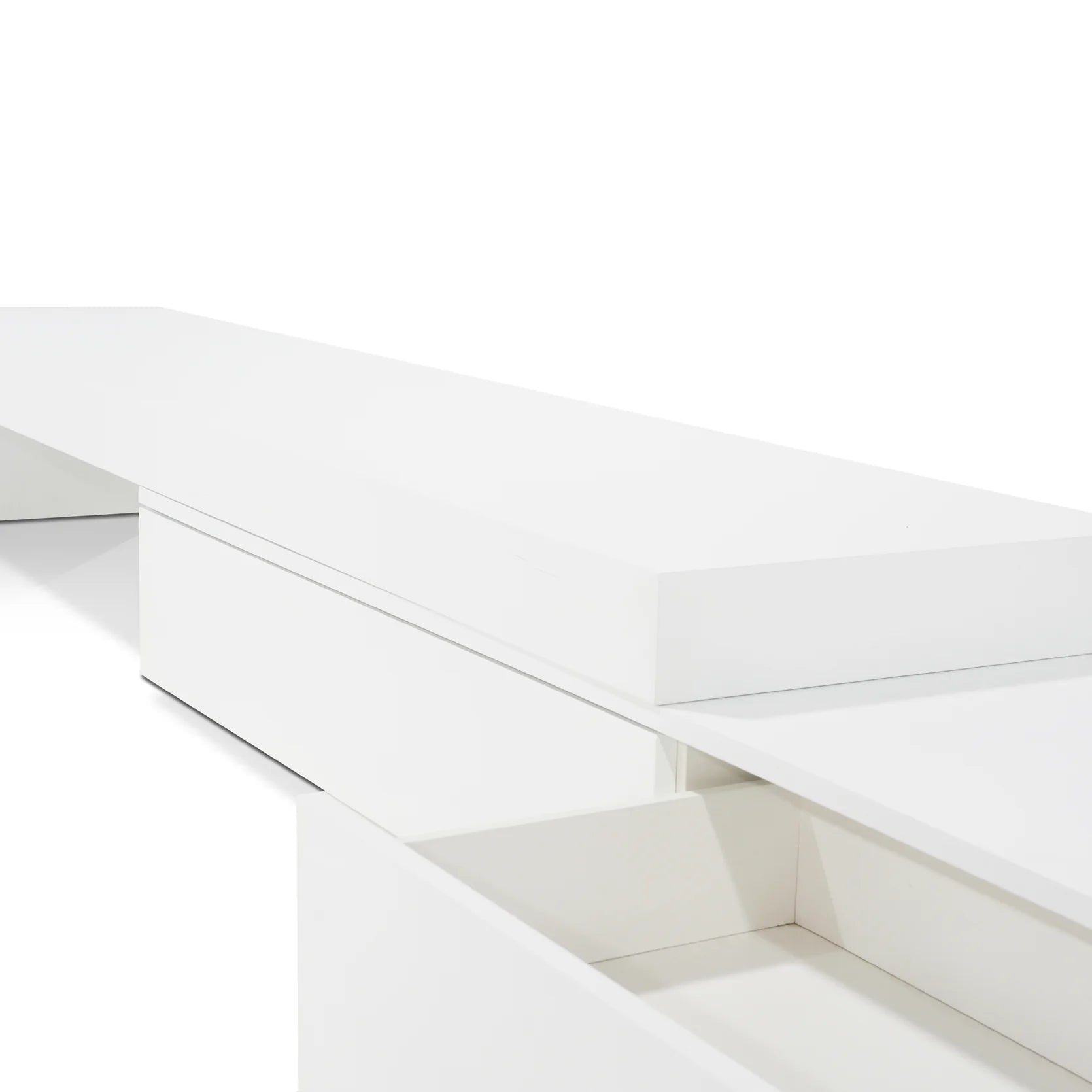 Katherine Extendable Entertainment TV Unit - White