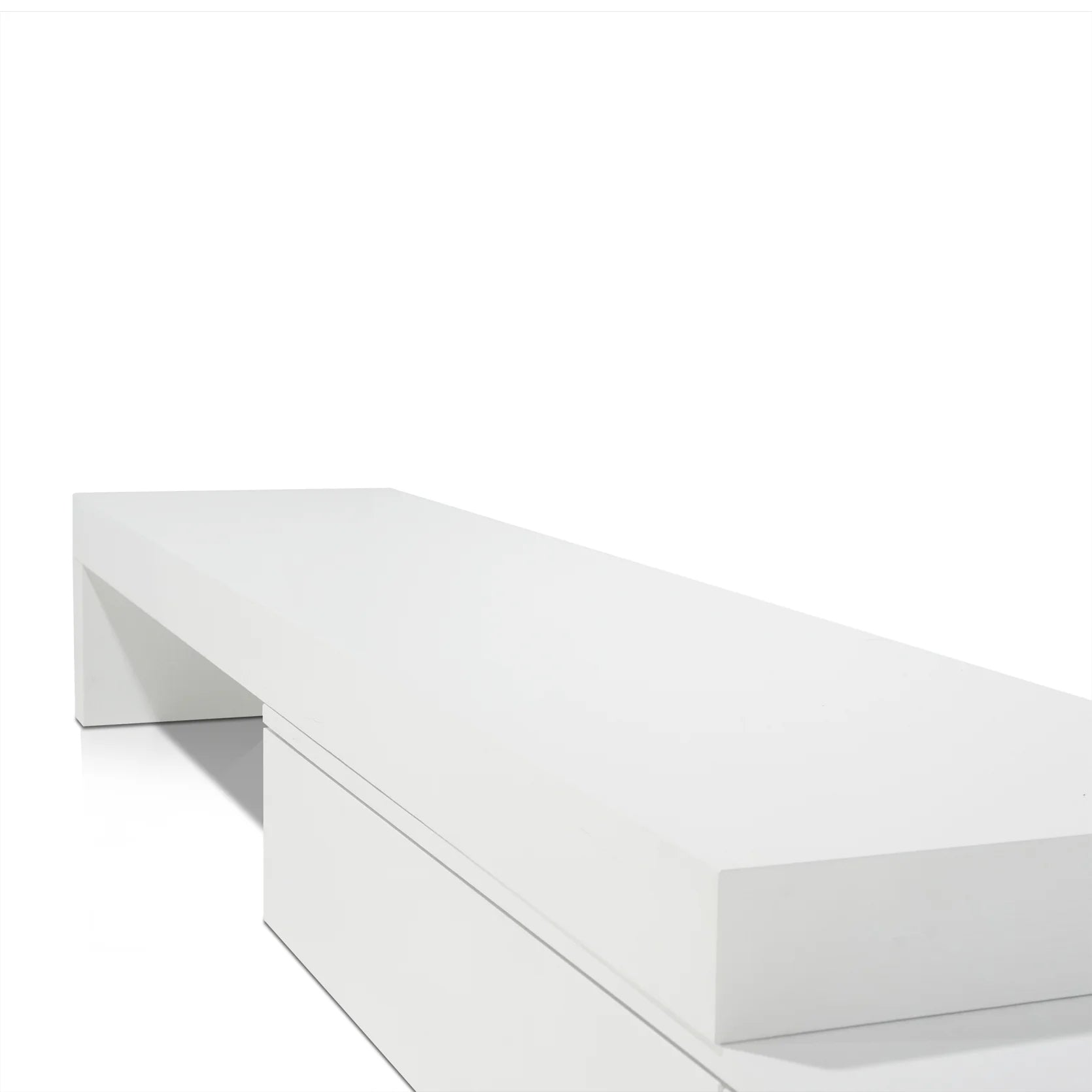 Katherine Extendable Entertainment TV Unit - White