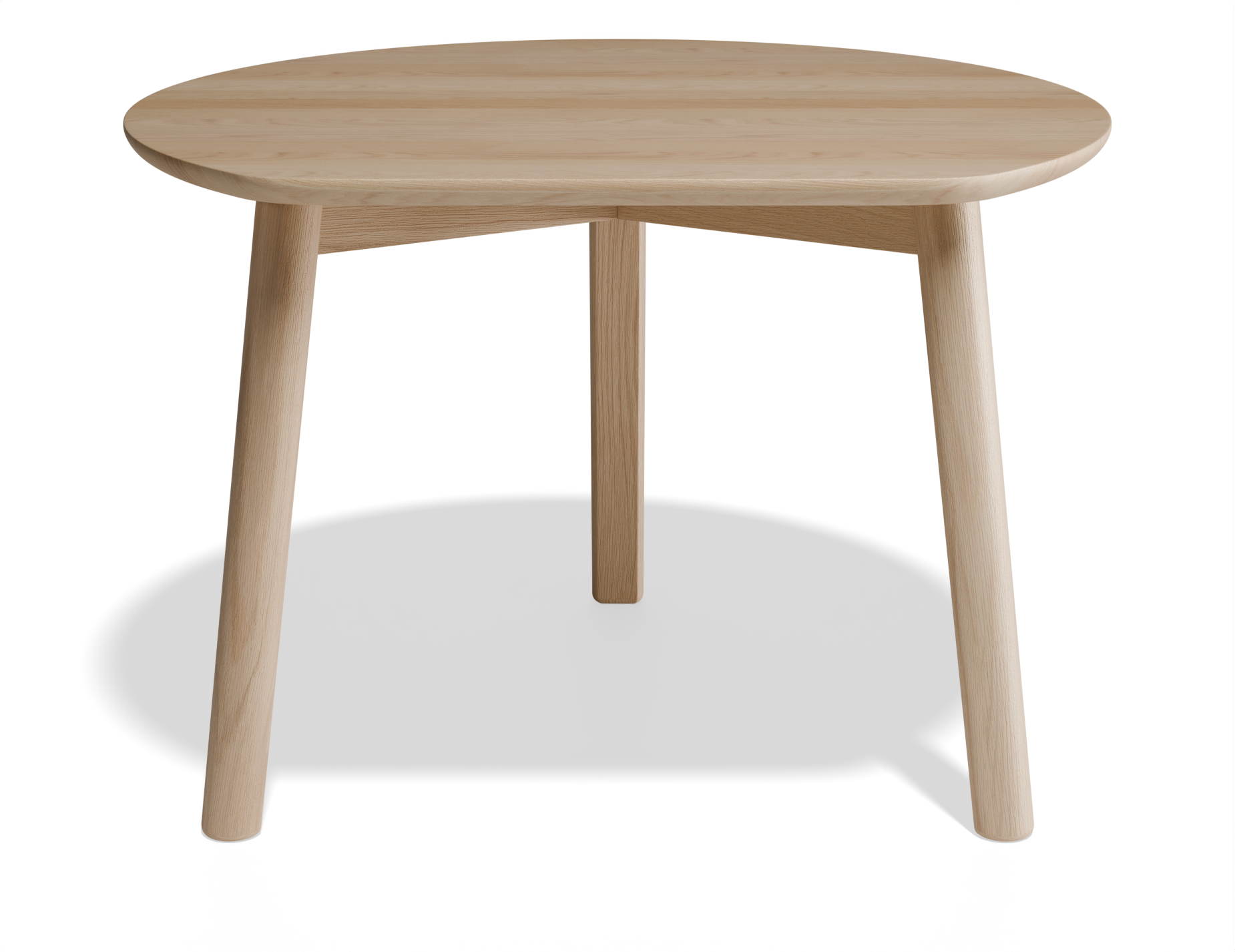 YYY Round Coffee Table - Natural Oak