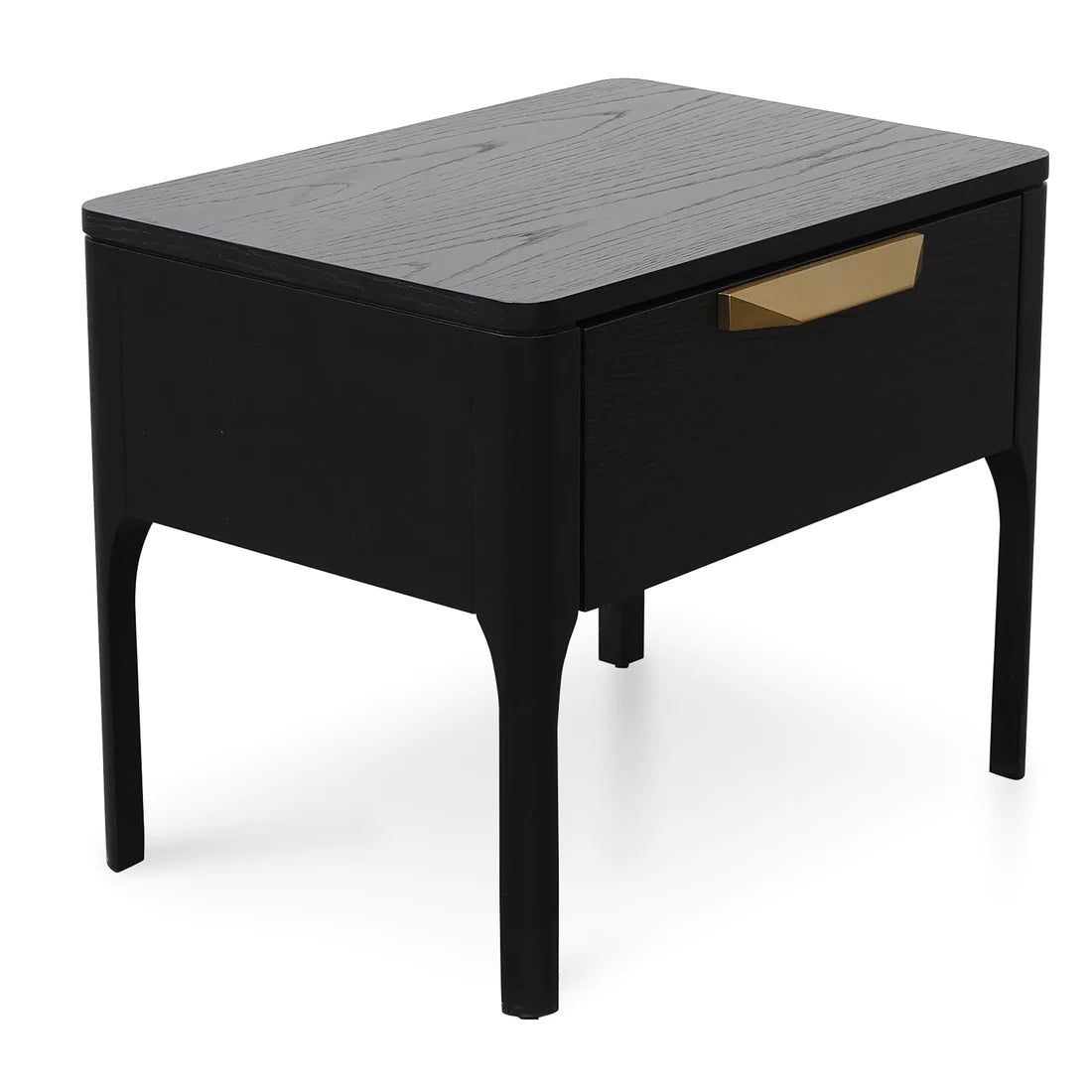 Allison Bedside Table - Black