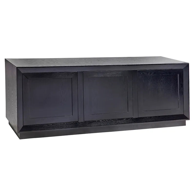 Balmain Oak Buffet - Large - Black