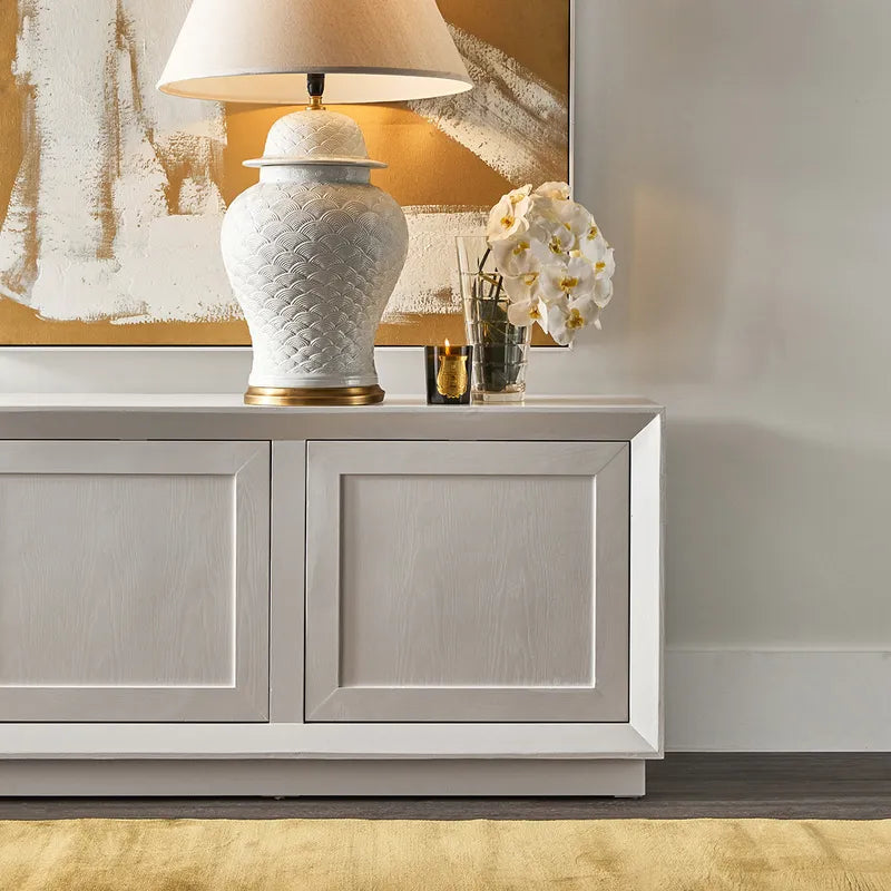 Balmain Oak Buffet - Large - White