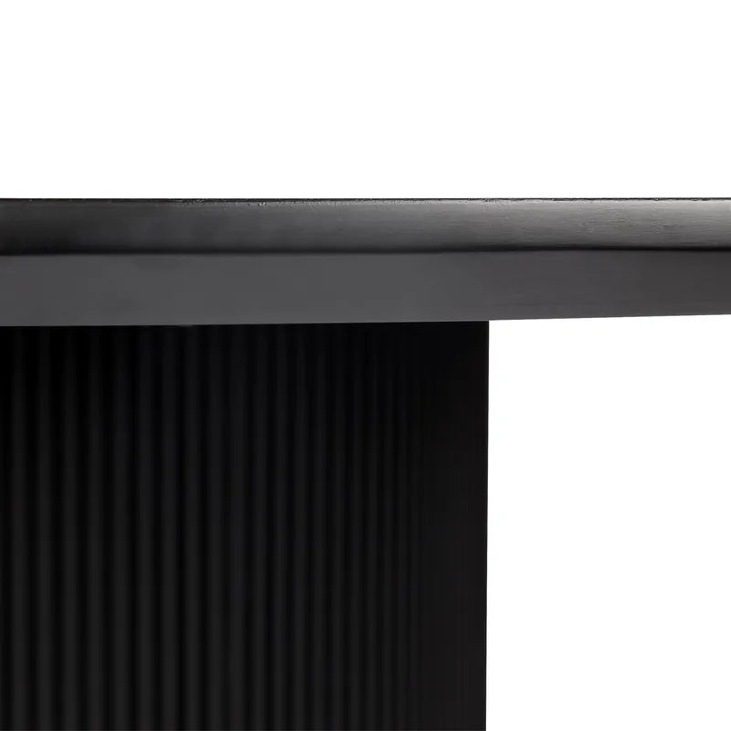 Arlo Oval Dining Table - Black