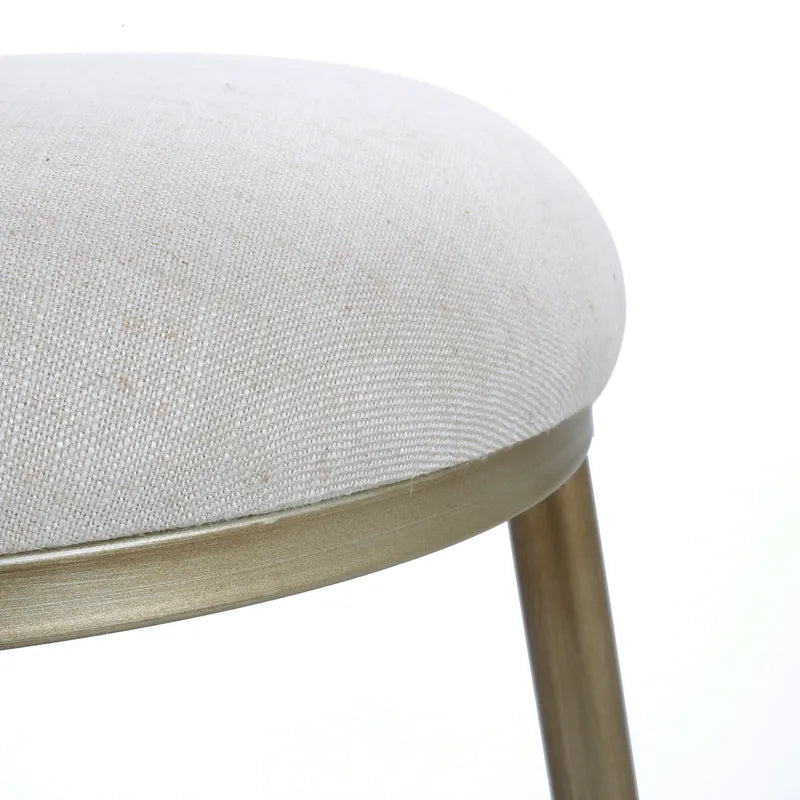 Annie Bar Stool - Natural Linen