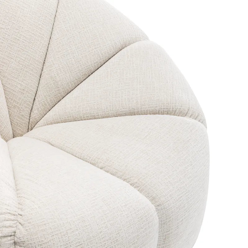 Avalon Occasional Chair - Cream Chenille