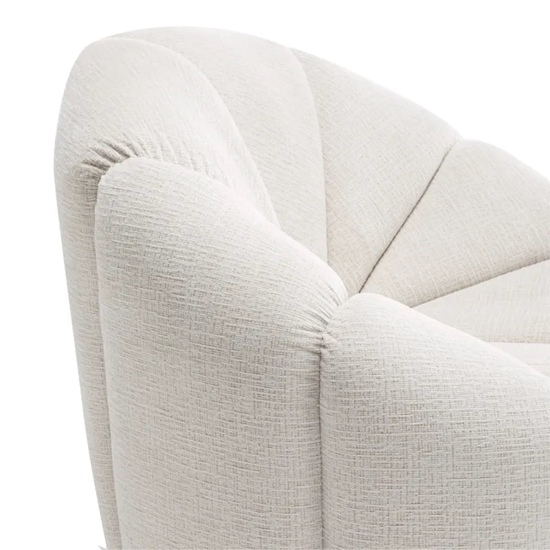 Avalon Occasional Chair - Cream Chenille