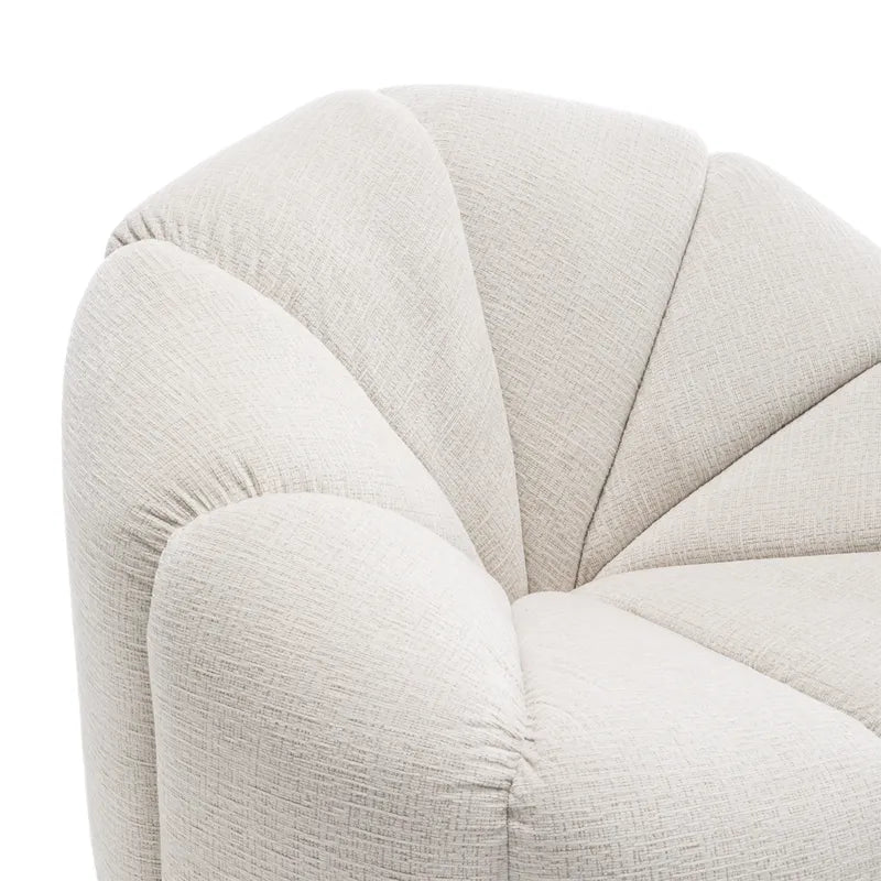 Avalon Occasional Chair - Cream Chenille