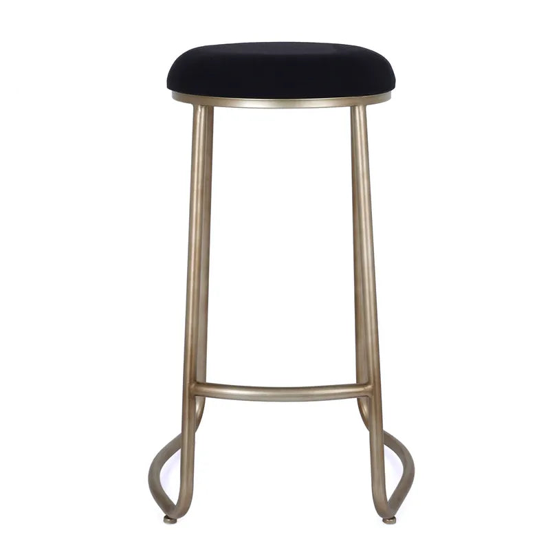 Annie Bar Stool - Black Linen