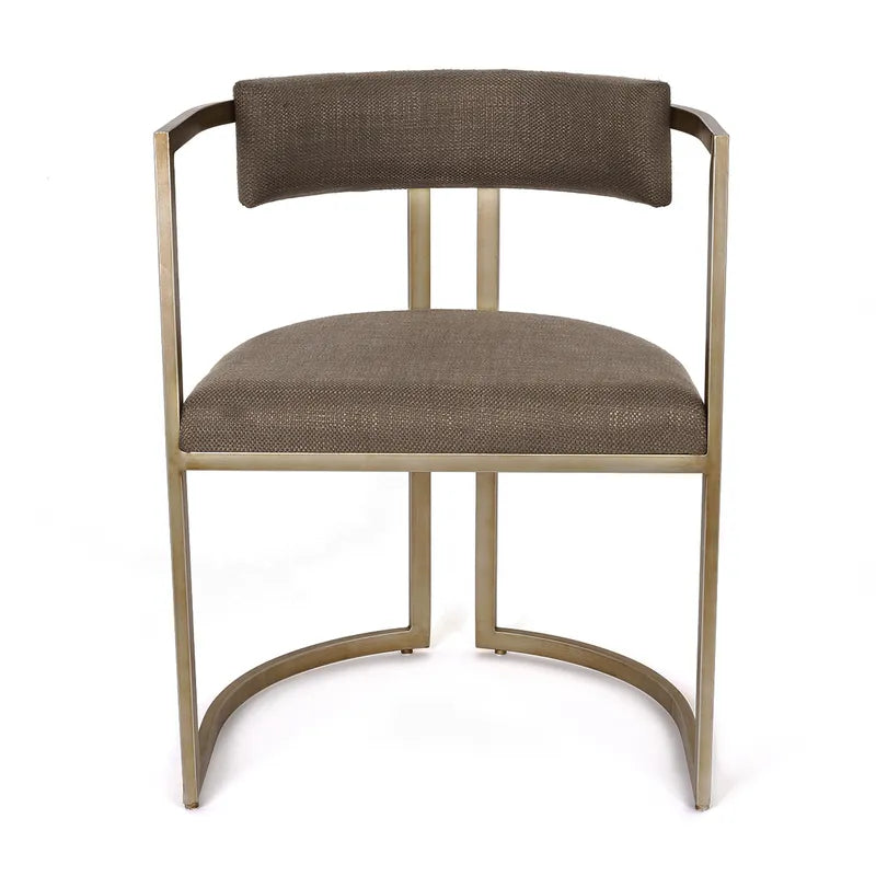 Dino Dining Chair - Chocolate Linen